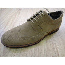 Zapatos para hombres de oficina de encaje de punta redonda (NX 505)